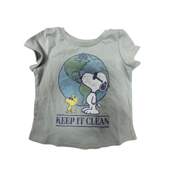 Fun Peanuts Snoopy Earth Day Graphic Tee - Picture 2 of 4